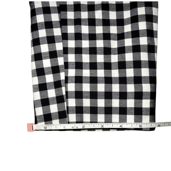 The Loft - Marisa Black and White Gingham Capri Pants - Size 2 Petite - Picture 4 of 9